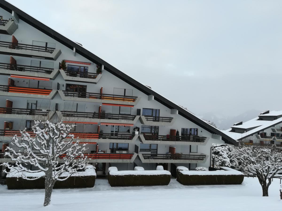 Romantic Chalet-Style Flat With Mountain View Torgon Luaran gambar