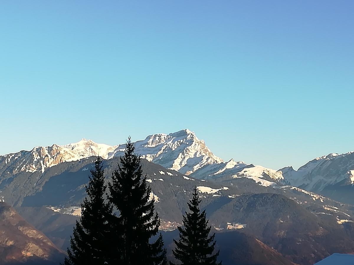 Romantic Chalet-Style Flat With Mountain View Torgon Luaran gambar