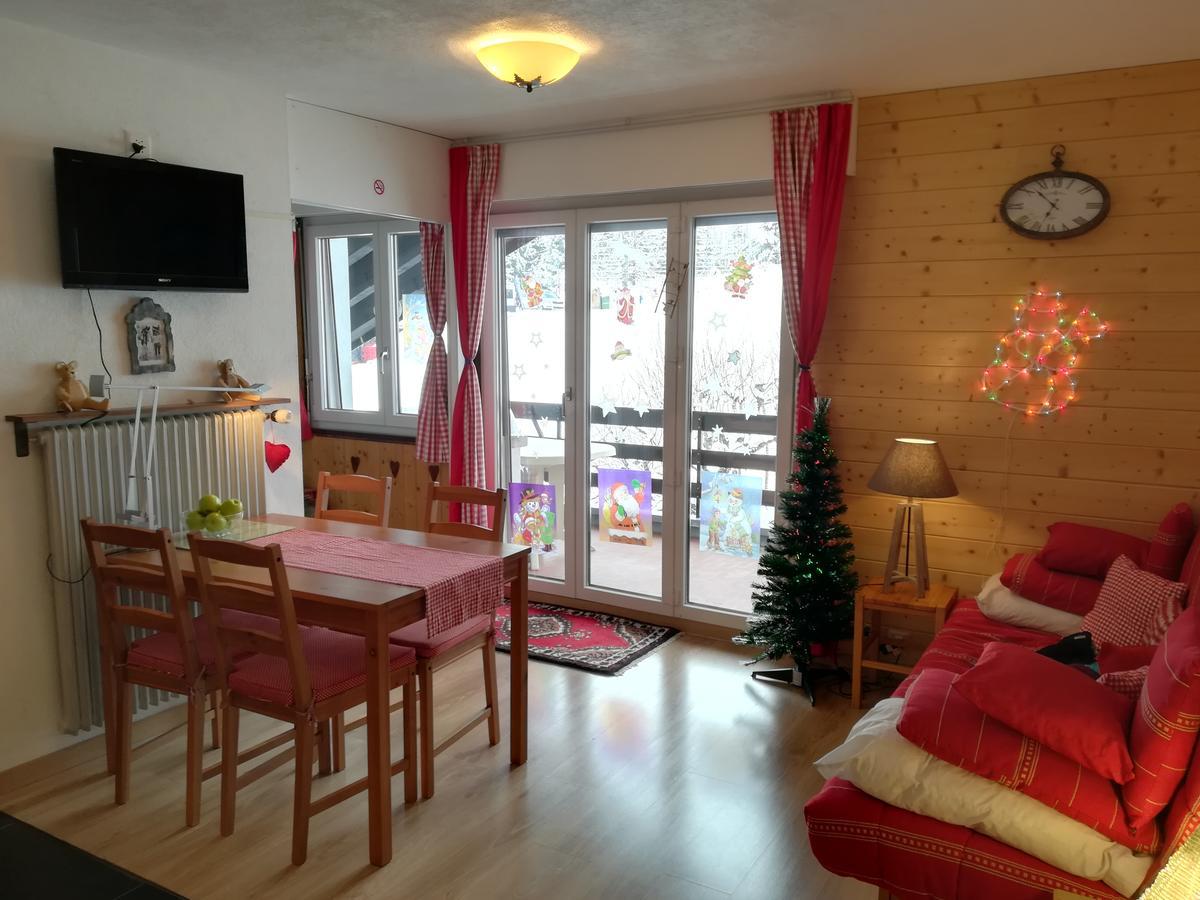 Romantic Chalet-Style Flat With Mountain View Torgon Luaran gambar